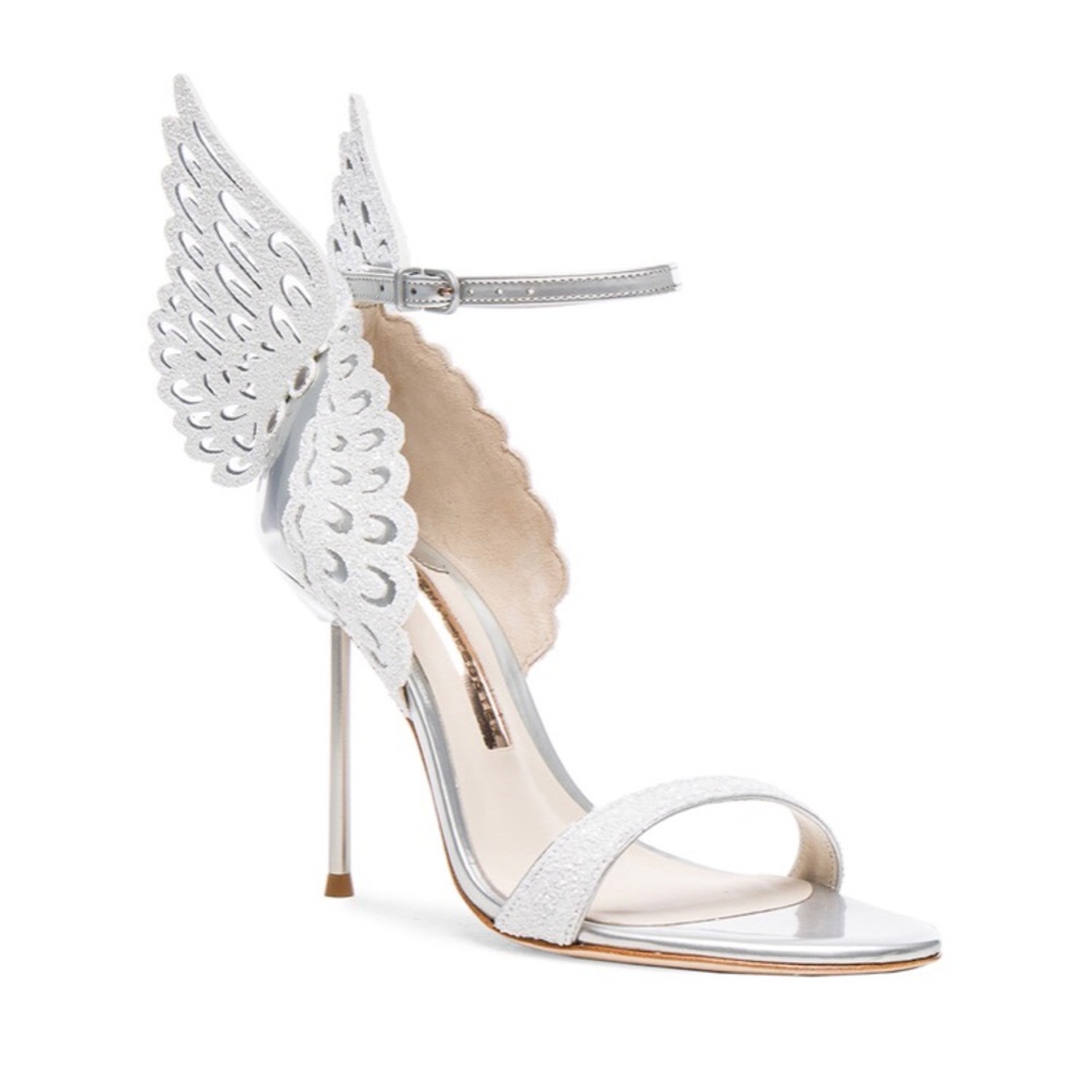 Sophia Webster Evangeline Angel Wing Perola Snow
